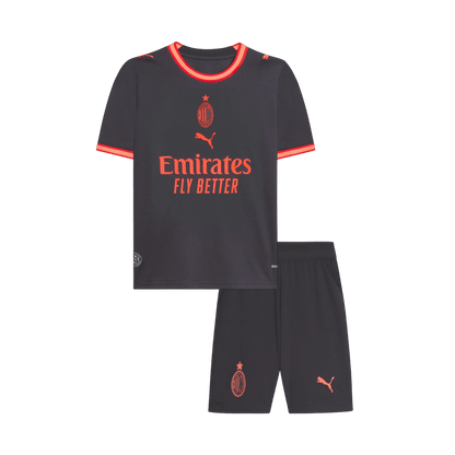 AC Milan Infantil 
 Terceira Futebol Camisa 2026/27 Preto