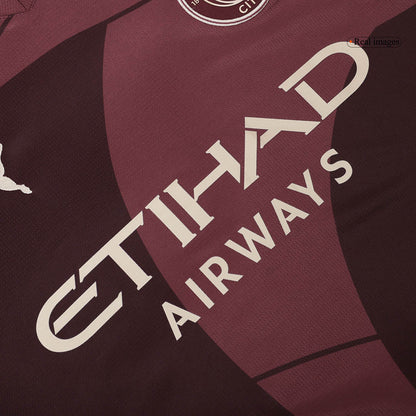 Manchester City Third Away Football Shirt Kit(Shirt+Shorts+Socks) 2024/25 Football Kit UK