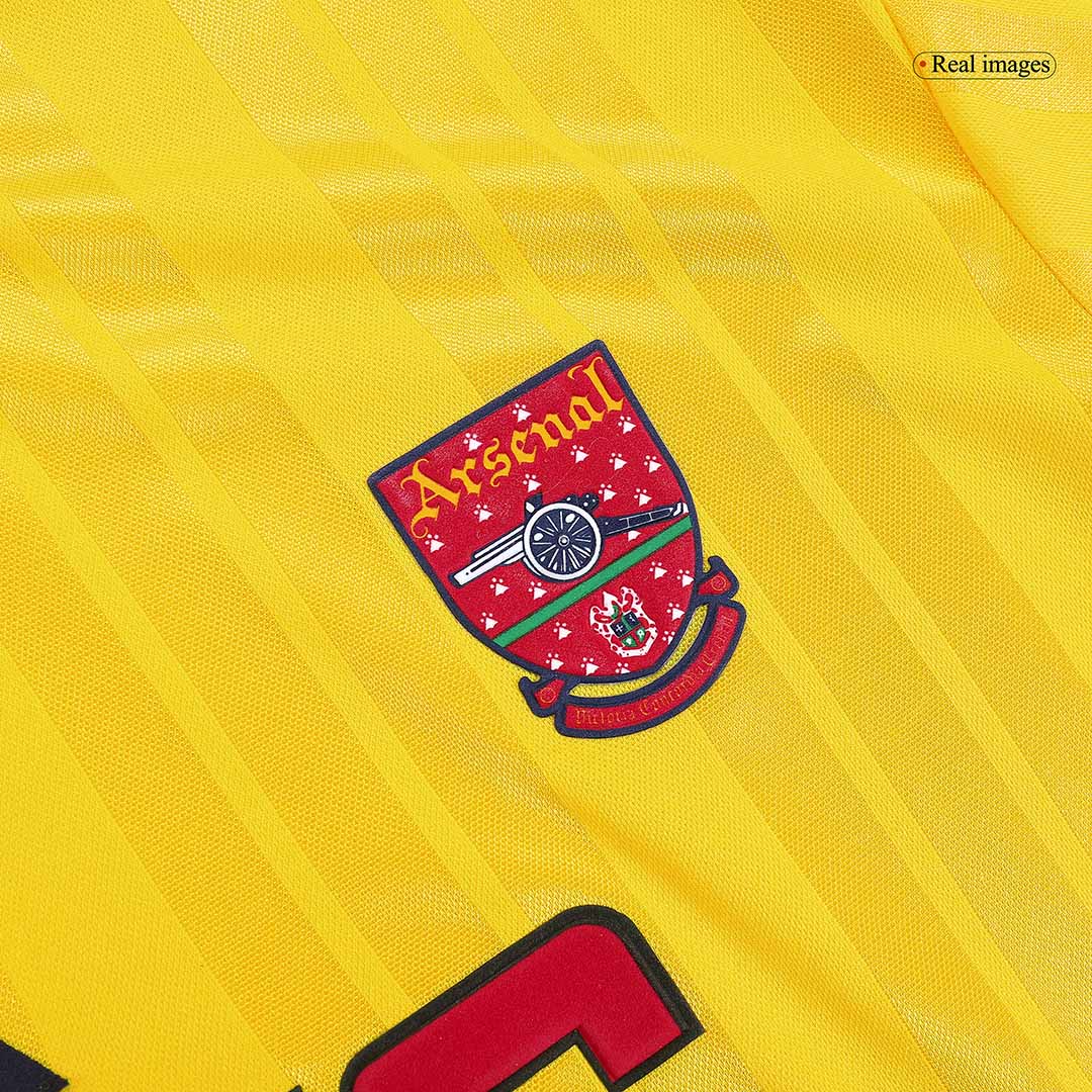 Retrô Arsenal Fora Camisa 1993/94 Amarelo