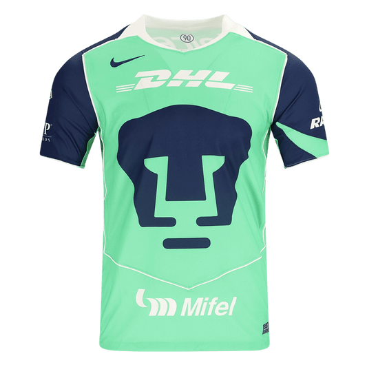 Pumas UNAM Terceira Camisa 2025/26 Verde camisola de futebol