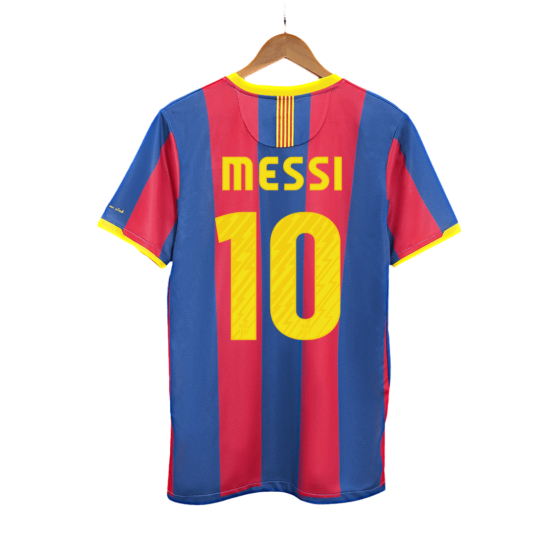 MESSI #10 Barcelona Retro Jersey Home Soccer Shirt 2010/11