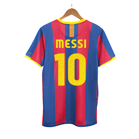 MESSI #10 Barcelona Retro Jersey Home Soccer Shirt 2010/11