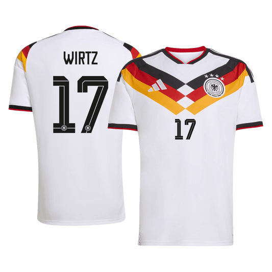 WIRTZ #17 Germany Casa Camisa 2026 Branco