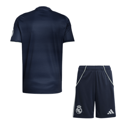 Real Madrid Fora Camisa Conjunto (Camisola + Calções) 2025/26-Marinha