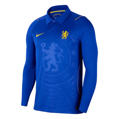 Chelsea Casa Manga comprida Camisa 2026/27 Azul