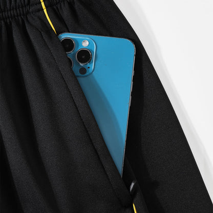 Real Madrid Zíper Moletom Conjunto (Top+Calças) 2025/26 Preto