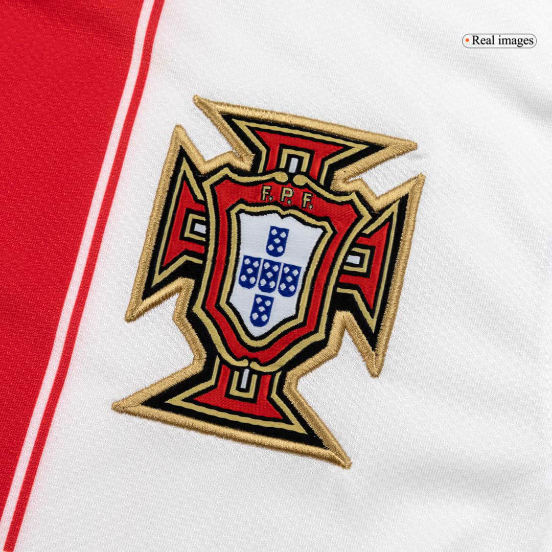 Retrô Portugal Fora Camisa 2010 Branco