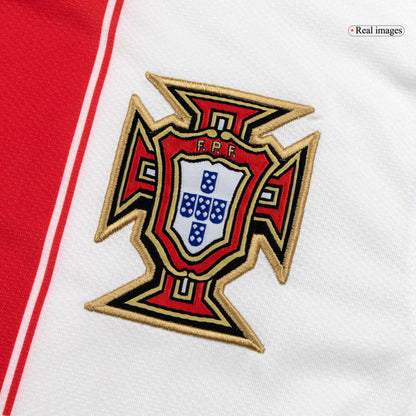 Retrô Portugal Fora Camisa 2010 Branco