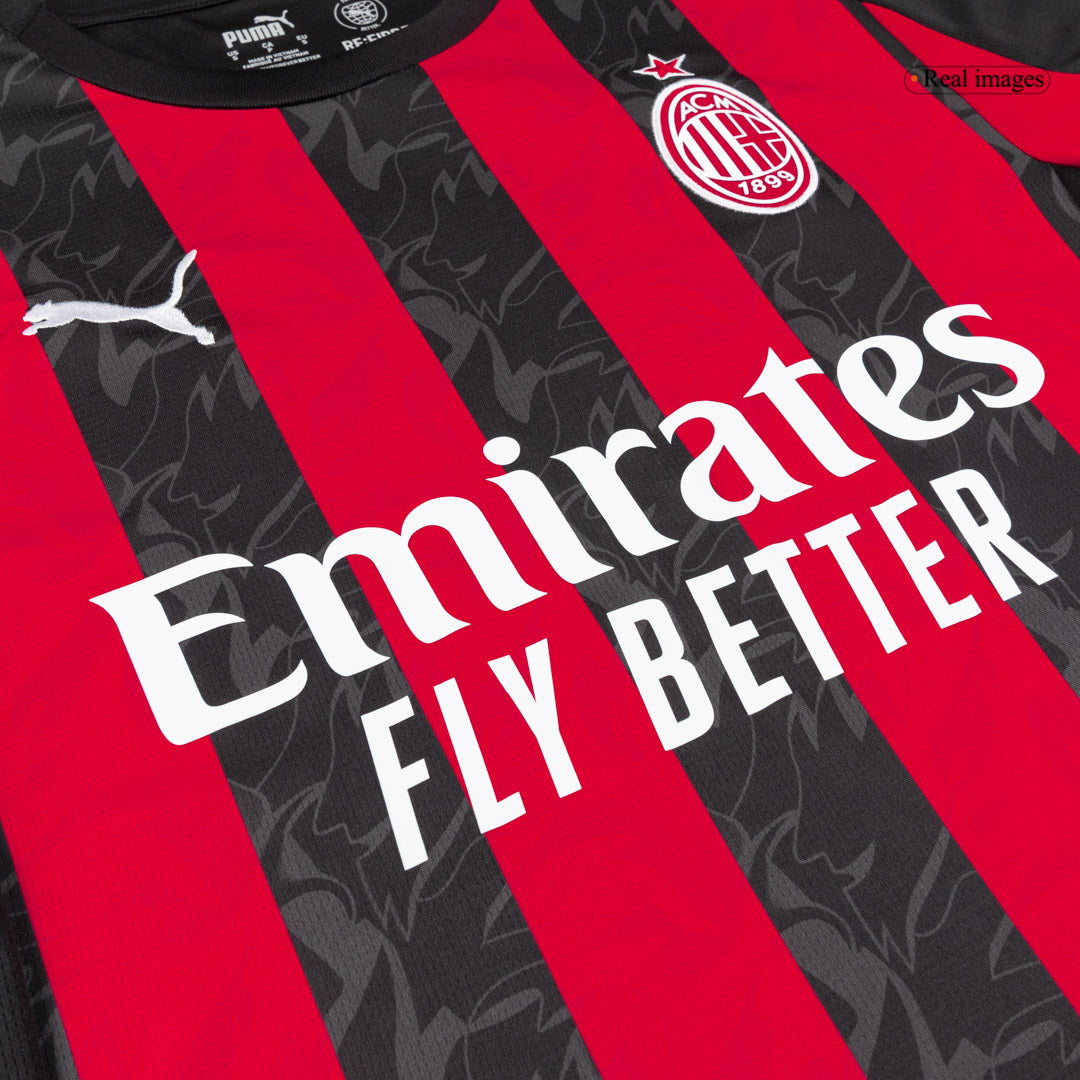 【Super Qualidade】FOFANA #19 AC Milan
 Casa Futebol Camisa 2025/26