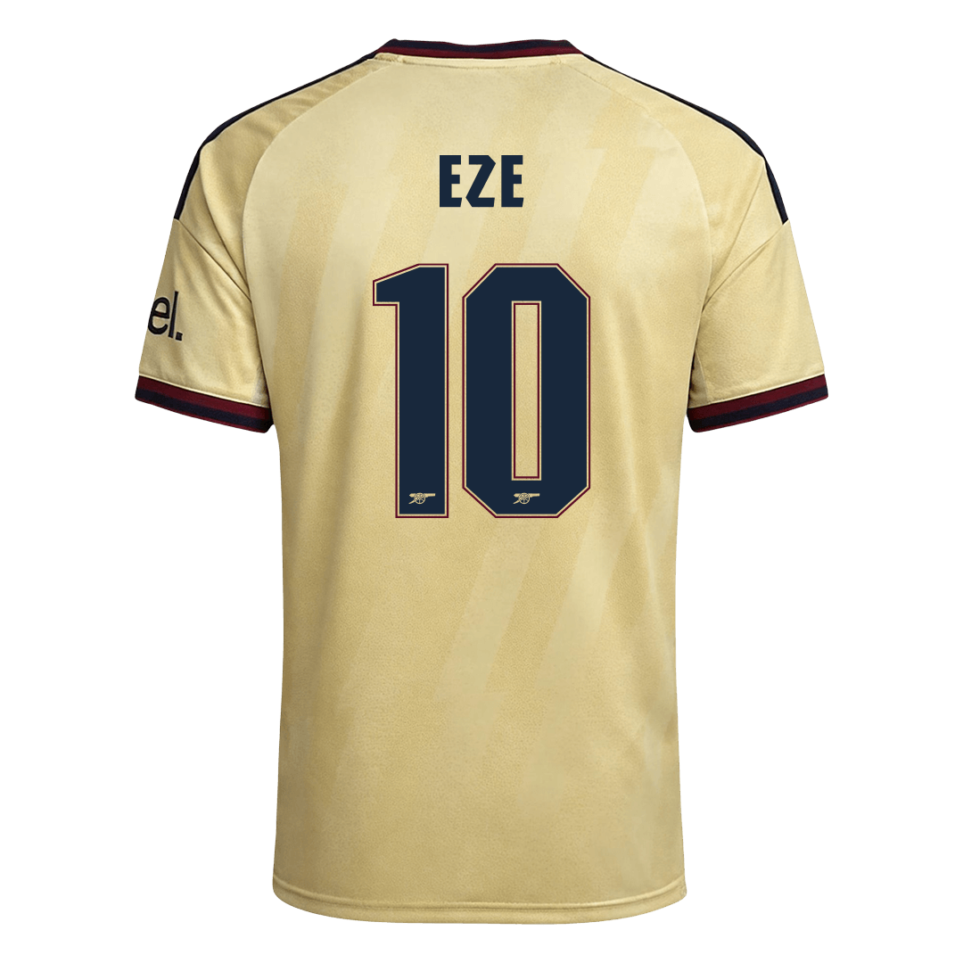 Versão do Jogador EZE #10 Arsenal Terceira Futebol Camisas 2026/27 Amarelo - UCL