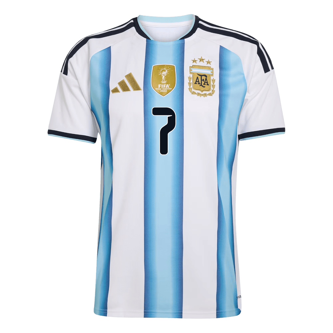 【Super Qualidade】DE PAUL #7 Argentina
 Casa Futebol Camisa 2026