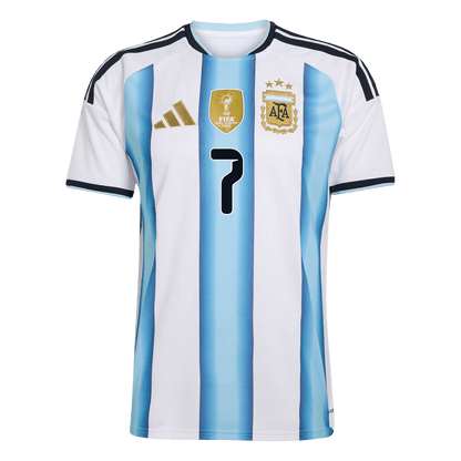 【Super Qualidade】DE PAUL #7 Argentina
 Casa Futebol Camisa 2026