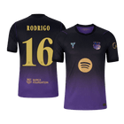 Versão do Jogador RODRIGO #16 Barcelona Fora Futebol Camisas 2026/27 - UCL