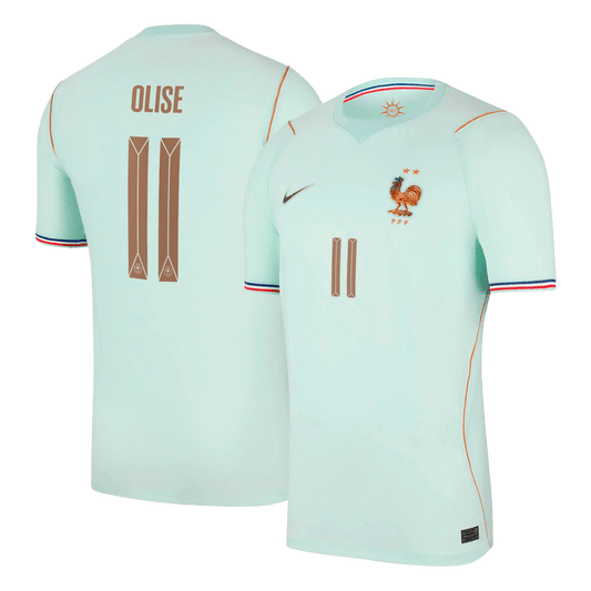 OLISE #11 France Fora Copa do Mundo Camisa 2026 Azul