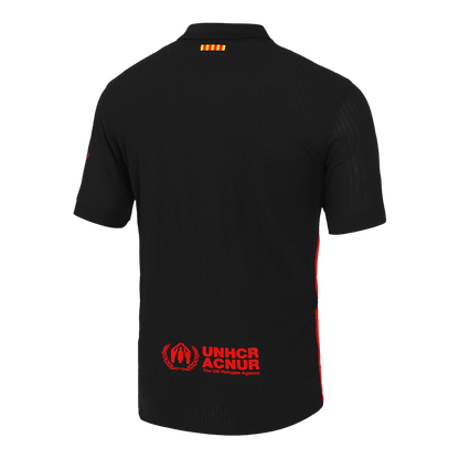 Camisola de futebol autêntica do Barcelona, camisola alternativa 2024/25