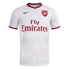 Retrô Arsenal Fora Camisa 2007/08 Branco
