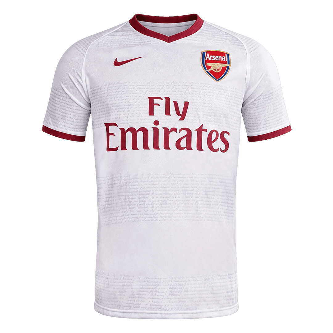 Retrô Arsenal Fora Camisa 2007/08 Branco