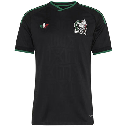 Versão do Jogador Mexico Terceira Copa do Mundo Futebol Camisas 2026 Preto
