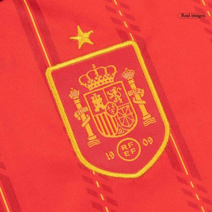 Spain Infantil 
 Casa World Cup Futebol Camisa Conjunto (Camisa+Shorts+Meias) 2026 Vermelho