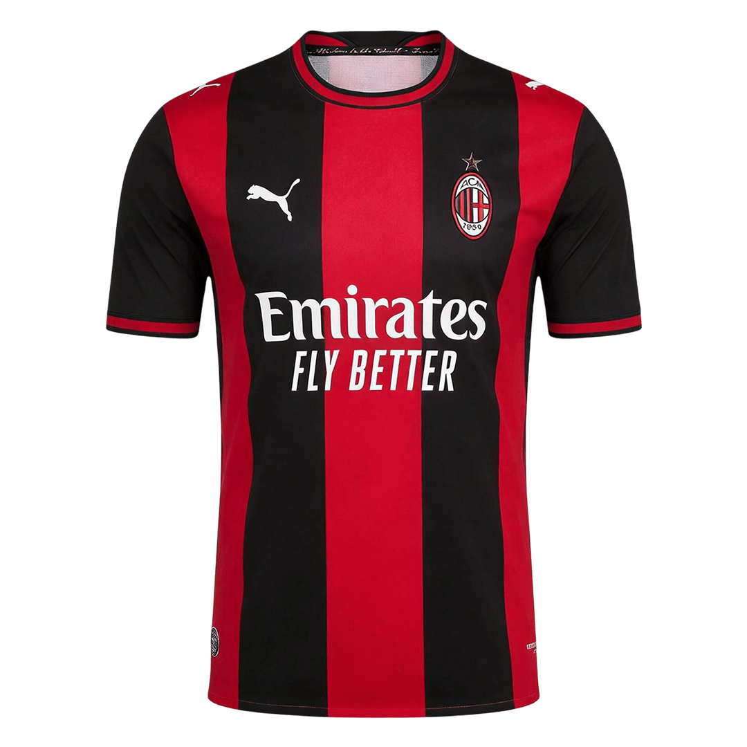 Versão do Jogador AC Milan Casa Futebol Camisas 2026/27