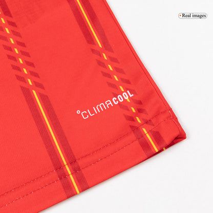 CUBARSÍ #22 Spain Casa Copa do Mundo Camisa 2026 Vermelho