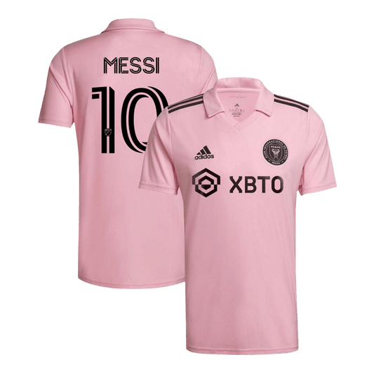 Camisola Inter Miami CF MESSI #10 Camisola de futebol Home 2022