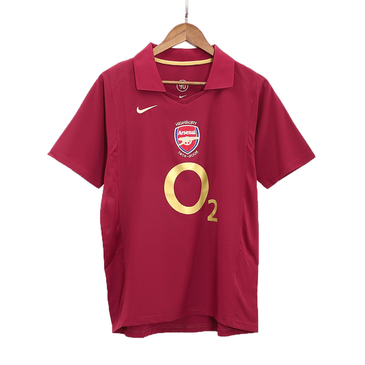 Camisola de futebol retro Arsenal 2005/06