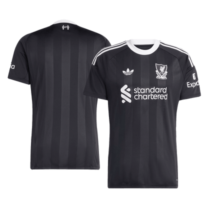 Liverpool Goleiro Camisa 2025/26 Preto