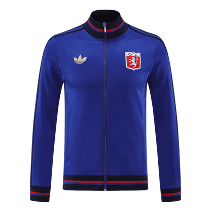 Olympique Lyonnais Treino Jaqueta Conjunto (Jaqueta+Calças) 2025/26 Azul