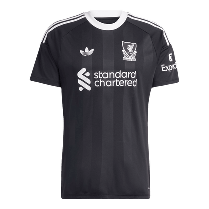 Liverpool Goleiro Camisa 2025/26 Preto