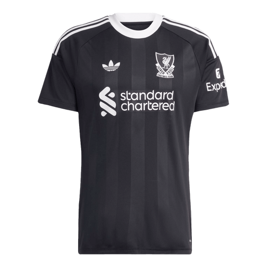 Liverpool Goleiro Camisa 2025/26 Preto
