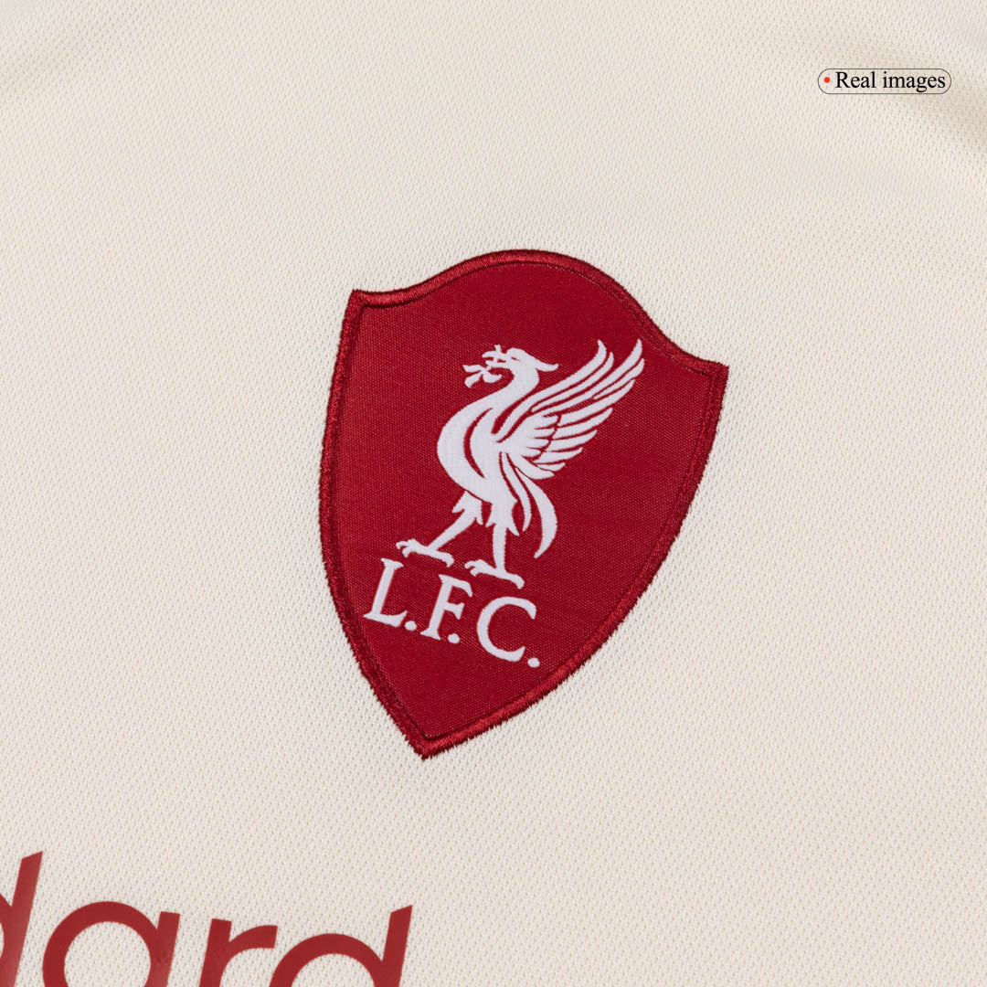 GAKPO #18 Liverpool Fora Camisa 2025/26 Branco