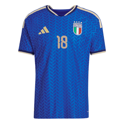 Versão do Jogador DARMIAN #13 Italy Casa World Cup Futebol Camisas 2026 Azul