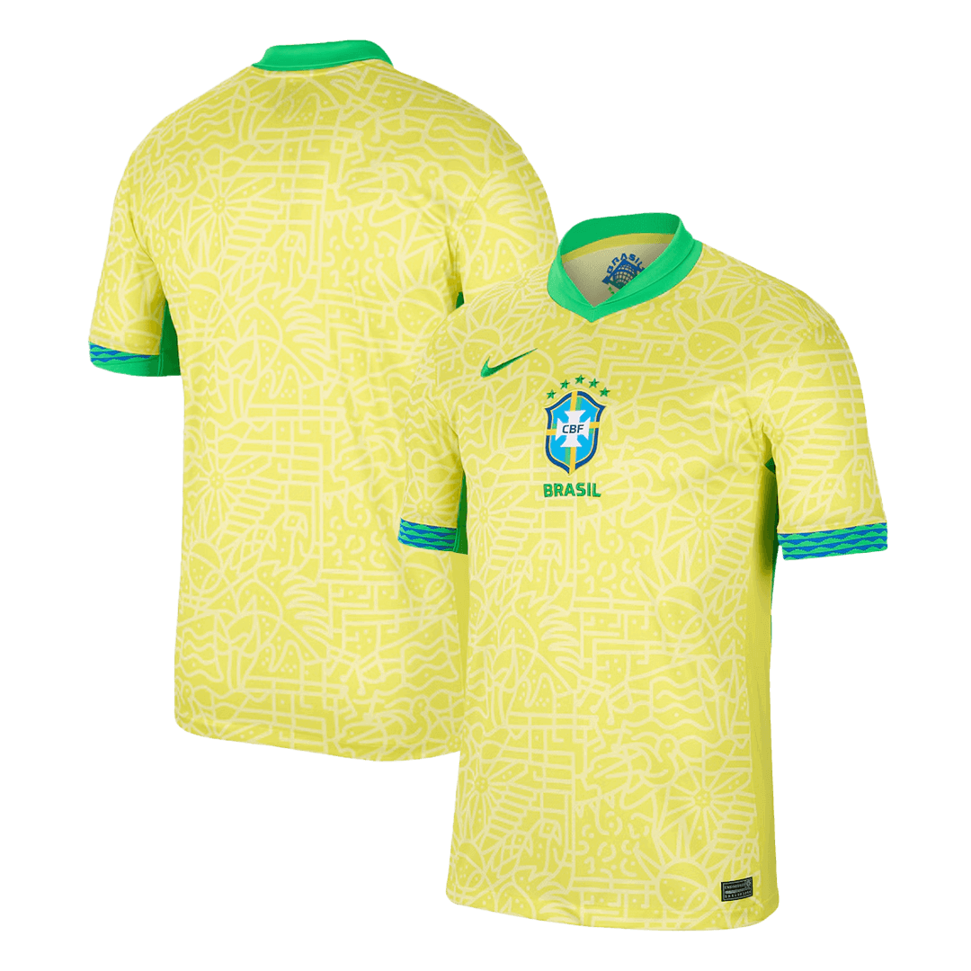 Camisola de futebol do Brasil Home Shirt 2024