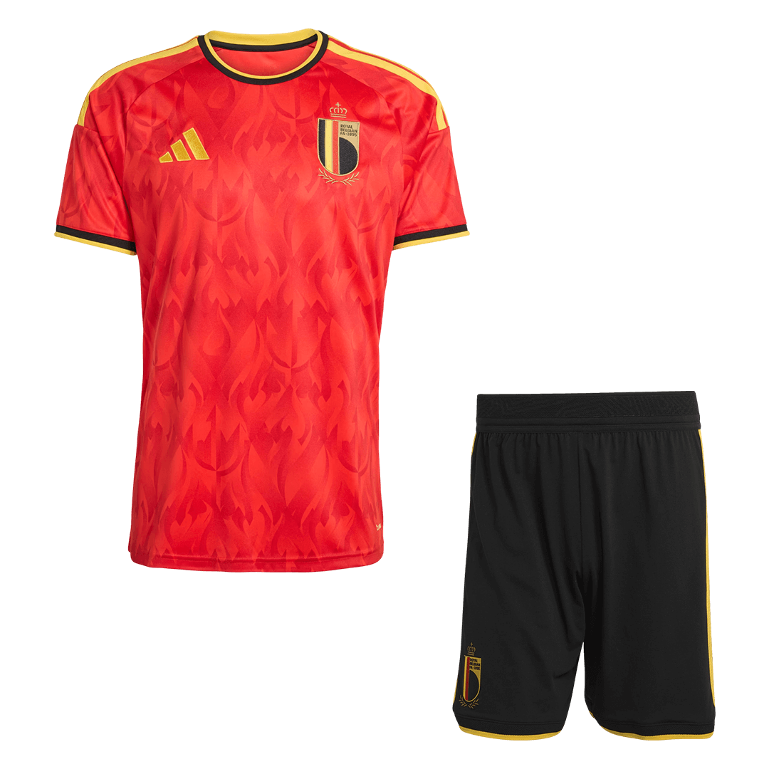 Belgium Casa World Cup Camisa Conjunto(Camisa+Calções) 2026 Vermelho