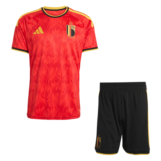 Belgium Casa World Cup Camisa Conjunto(Camisa+Calções) 2026 Vermelho