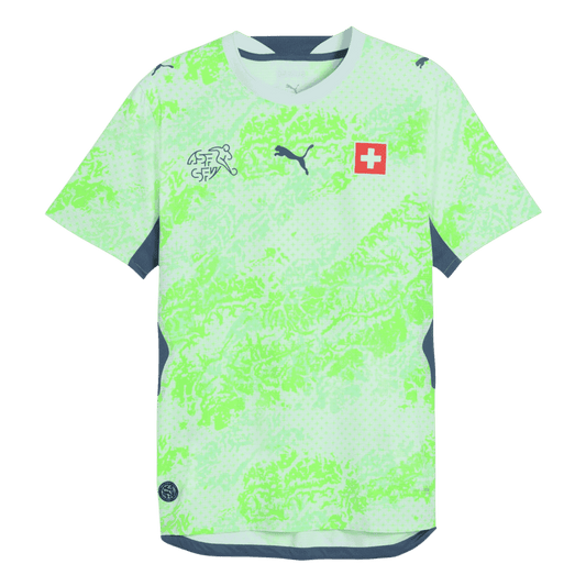 Switzerland Fora Camisa Copa do Mundo 2026 Verde