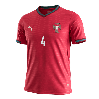 RÚBEN DIAS #4 Portugal Casa Camisa 2026 Vermelho