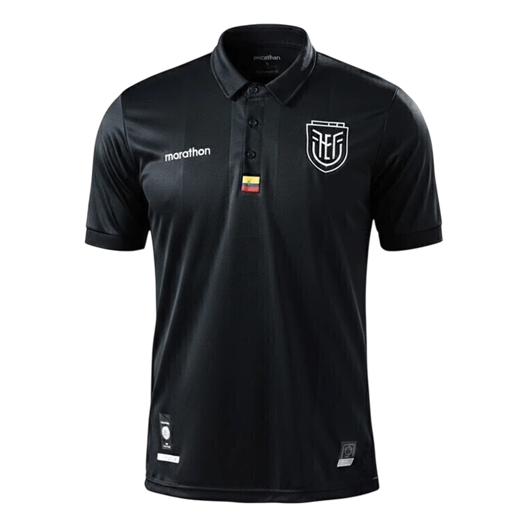Ecuador Camisa Copa do Mundo 2026 Preto