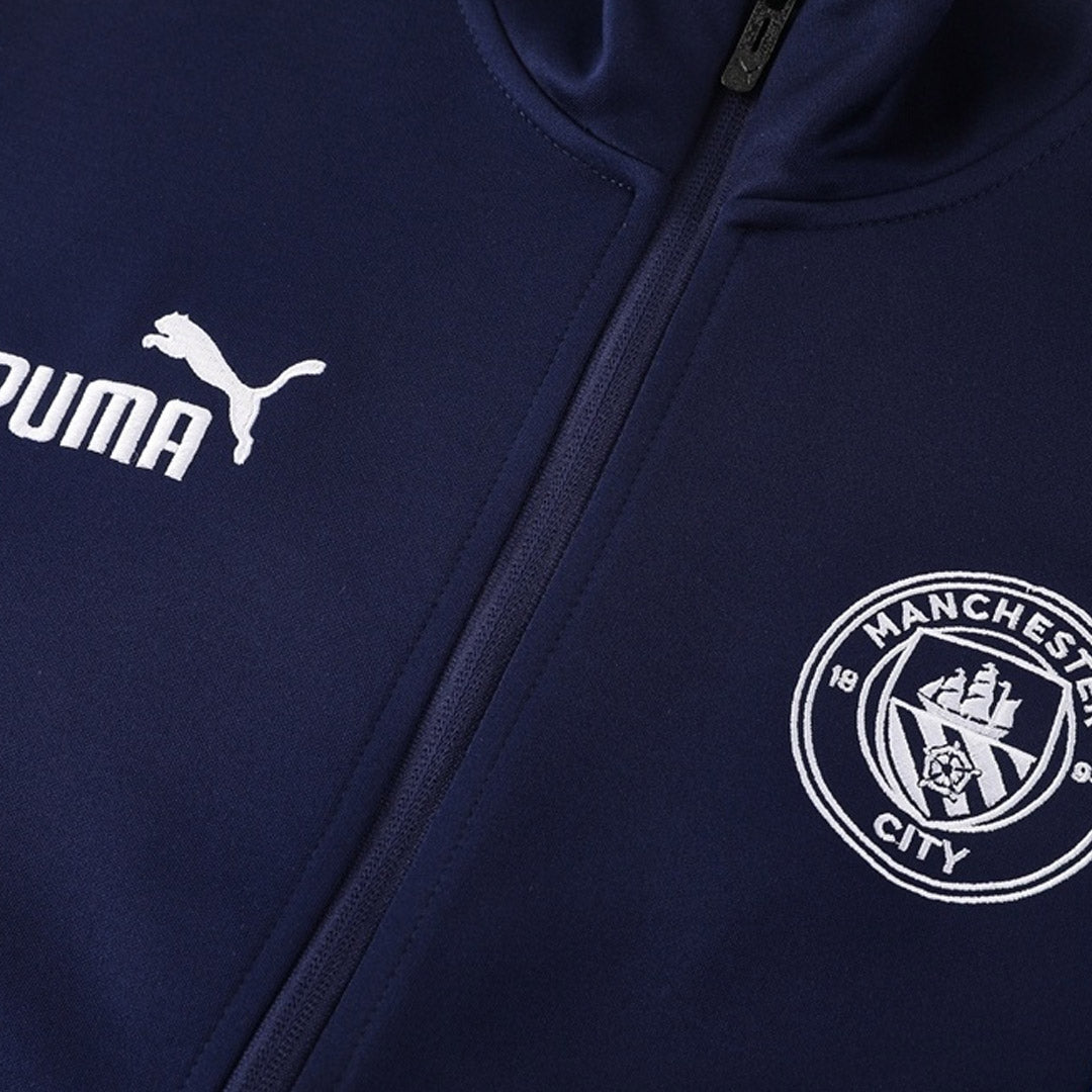 Manchester City Conjunto Casaco(Blusão+Calça) Formação Blusão 2025/26