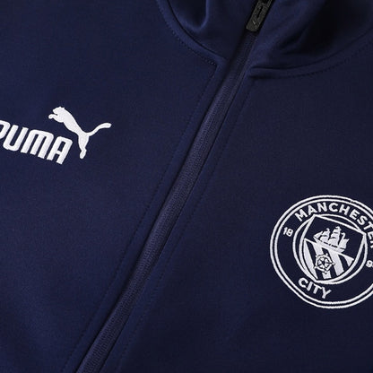 Manchester City Conjunto Casaco(Blusão+Calça) Formação Blusão 2025/26