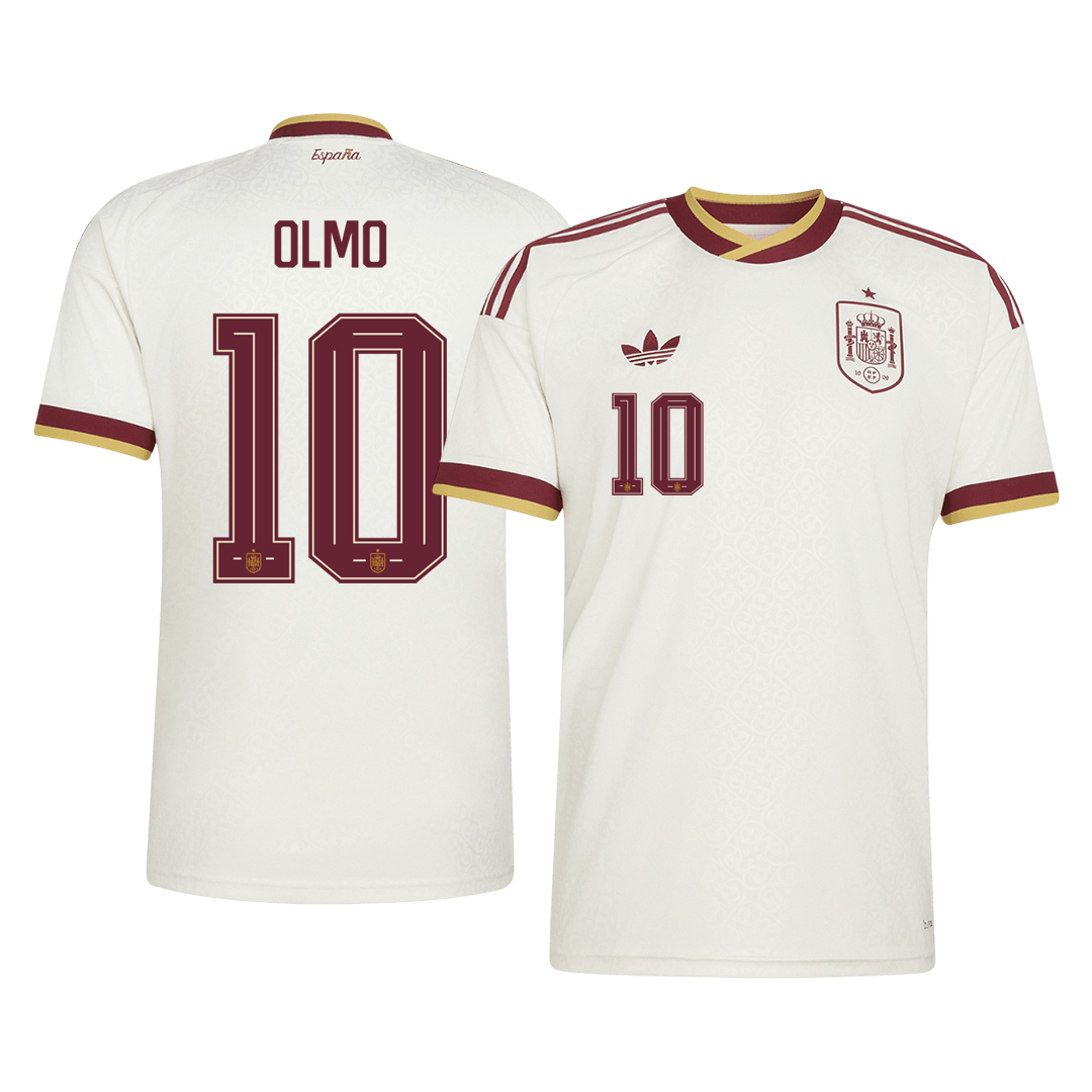 OLMO #10 Spain Fora Copa do Mundo Camisa 2026 Branco