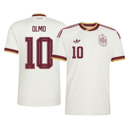OLMO #10 Spain Fora Copa do Mundo Camisa 2026 Branco