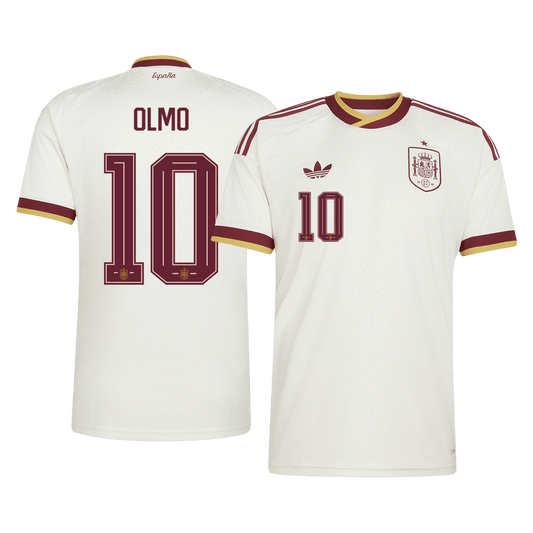 OLMO #10 Spain Fora Copa do Mundo Camisa 2026 Branco