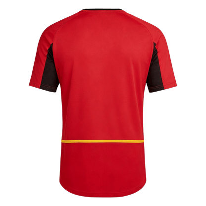 Retrô Belgium Casa Copa do Mundo Camisa 2002 Vermelho