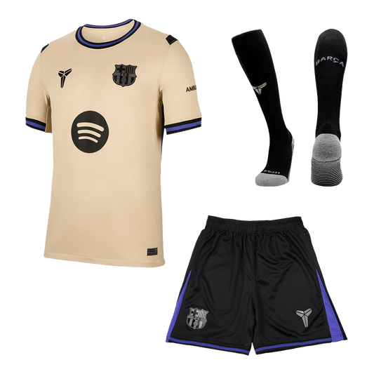 Barcelona 
 Fora 
 Camisa 
Conjunto (Camisa + Calções + Meias) 
2025/26