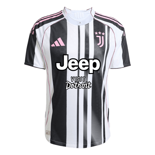 Juventus Casa Camisola Autêntica 2025/26