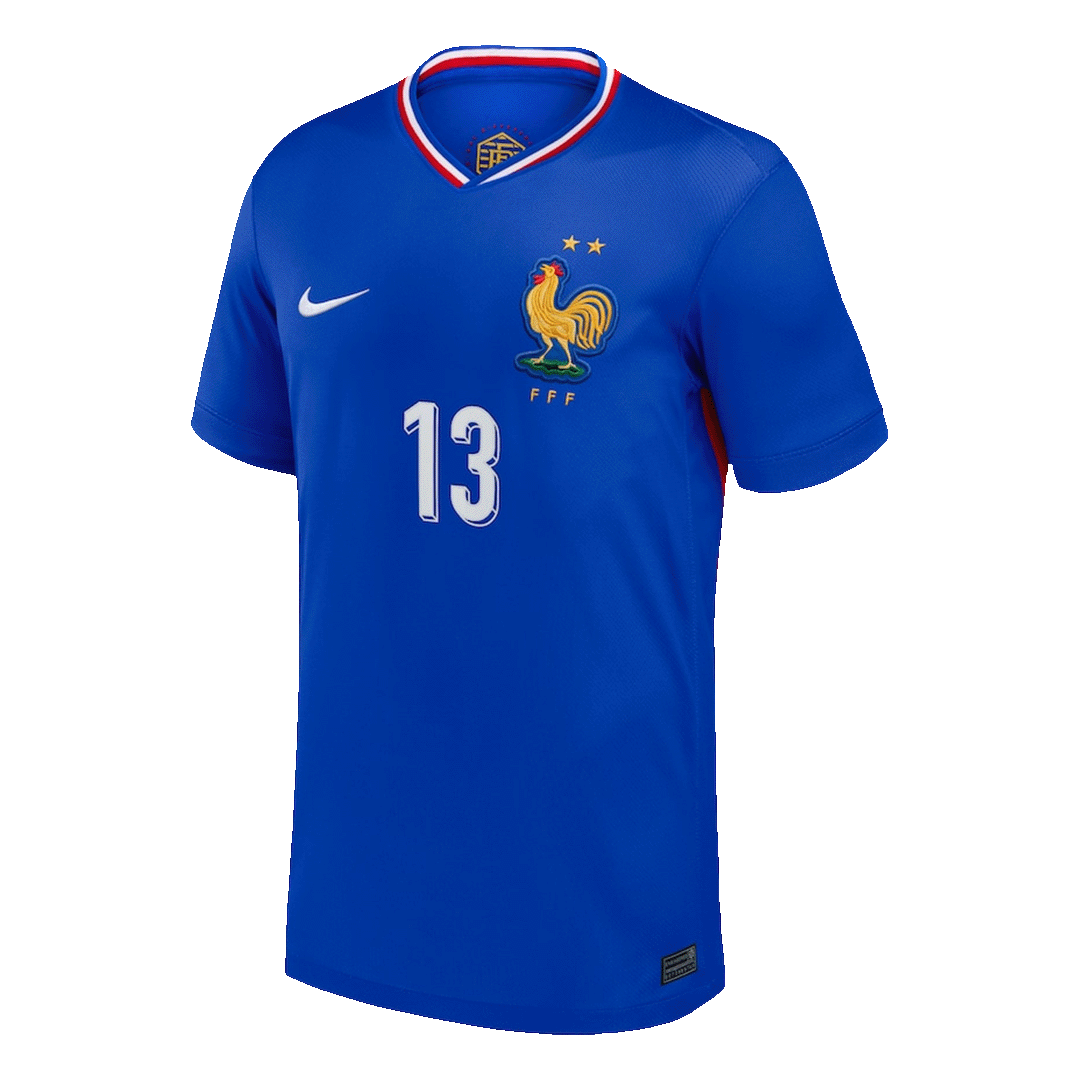 KANTE #13 France Home Euro 2024 Football Shirt