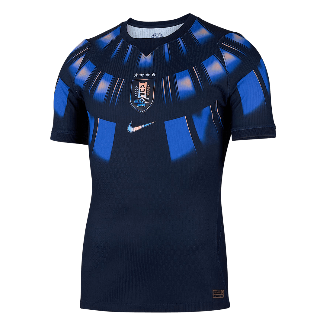 Versão do Jogador Uruguai Fora Copa do Mundo Futebol Camisas 2026 Azul