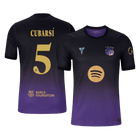Versão do Jogador CUBARSÍ #5 Barcelona Fora Futebol Camisas 2026/27 - UCL